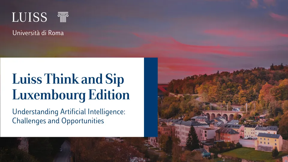 Luiss Think and Sio Luxembourg Edition