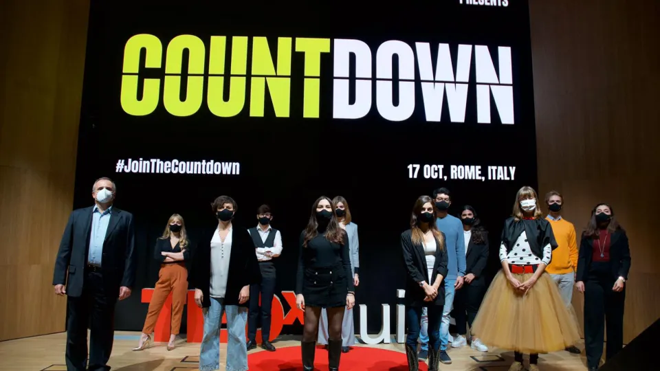 Ted - foto di gruppo sul palco
