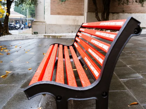 Panchine rosse