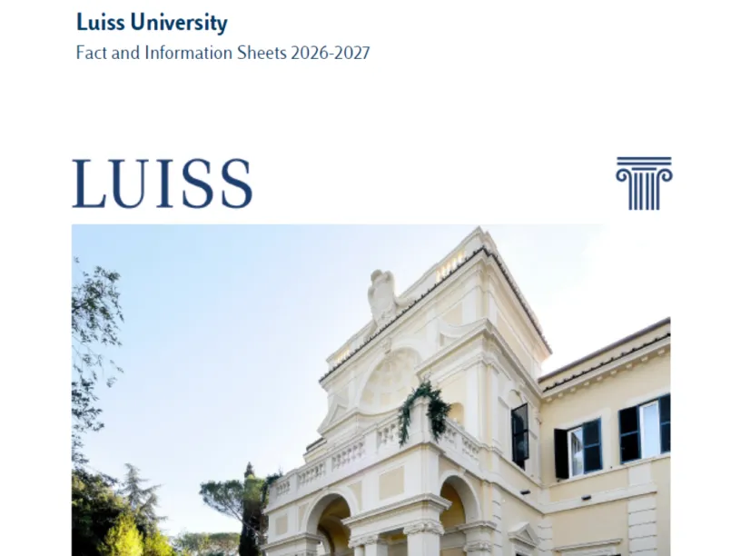 Fact sheet Luiss University 2026 2027