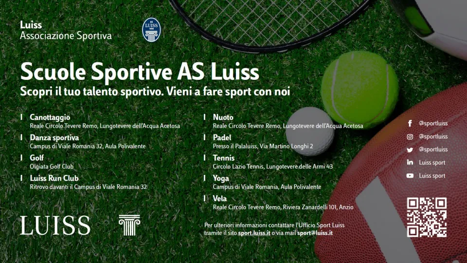 Scuole AS Luiss - Flyer